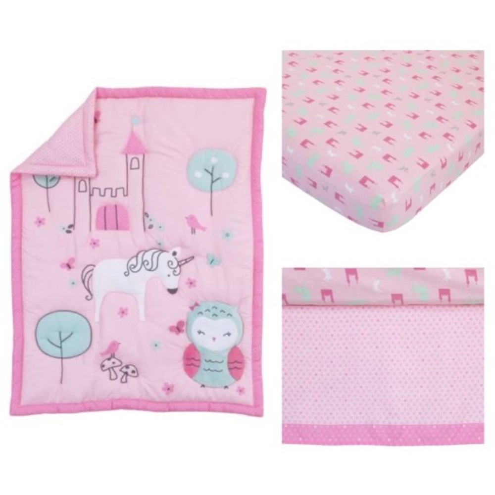 Child of Mine: Princess 3 pc Crib Set by Carter's